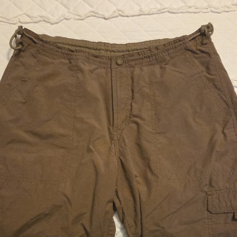 Columbia Women's Brown Cargo Trek Capri Pants